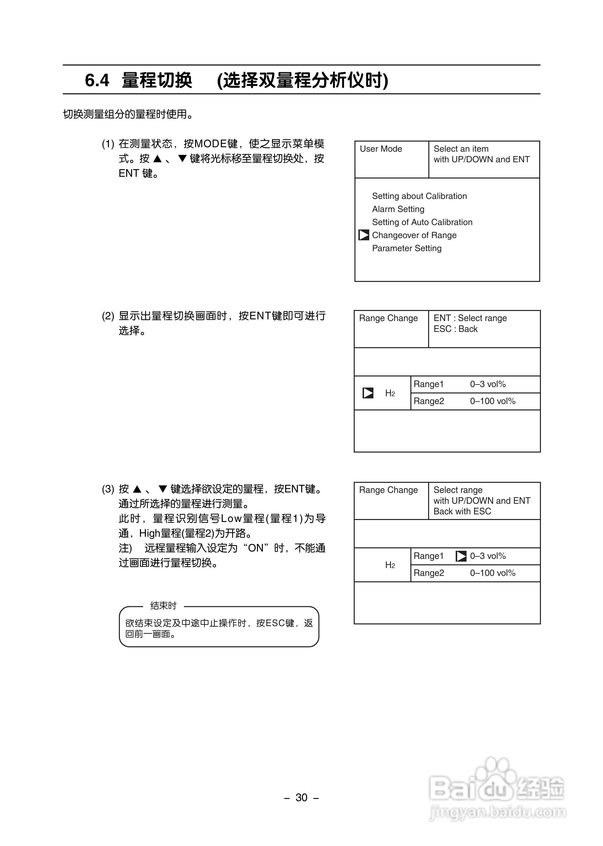 富士ZAF 热导式气体分析仪使用手册:[4]