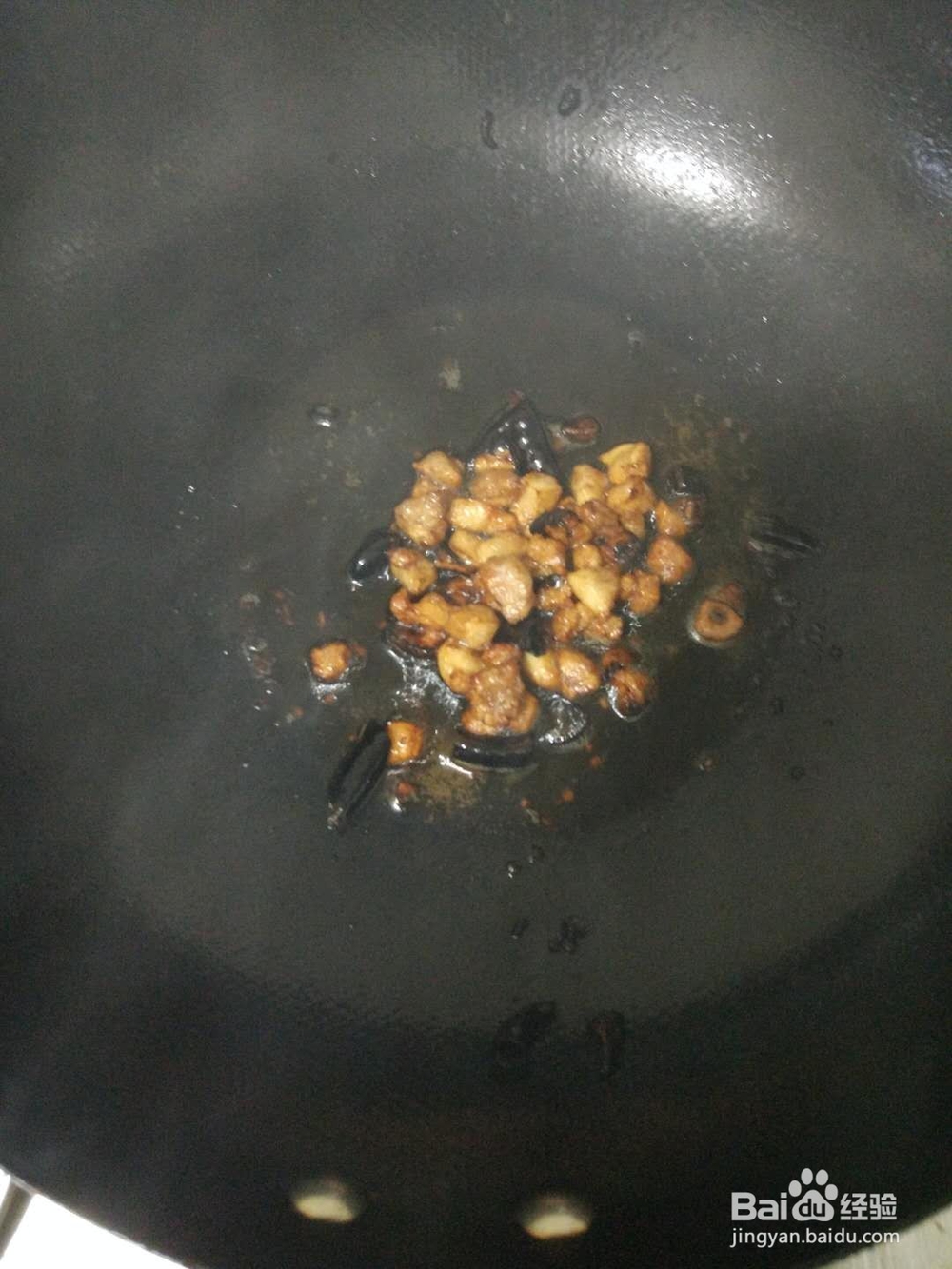 如何做肉末炒豆腐。