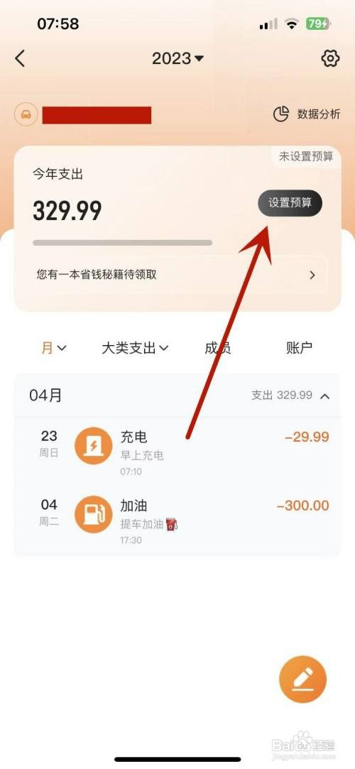 如何才能在平安好车主中设置车辆年度总预算