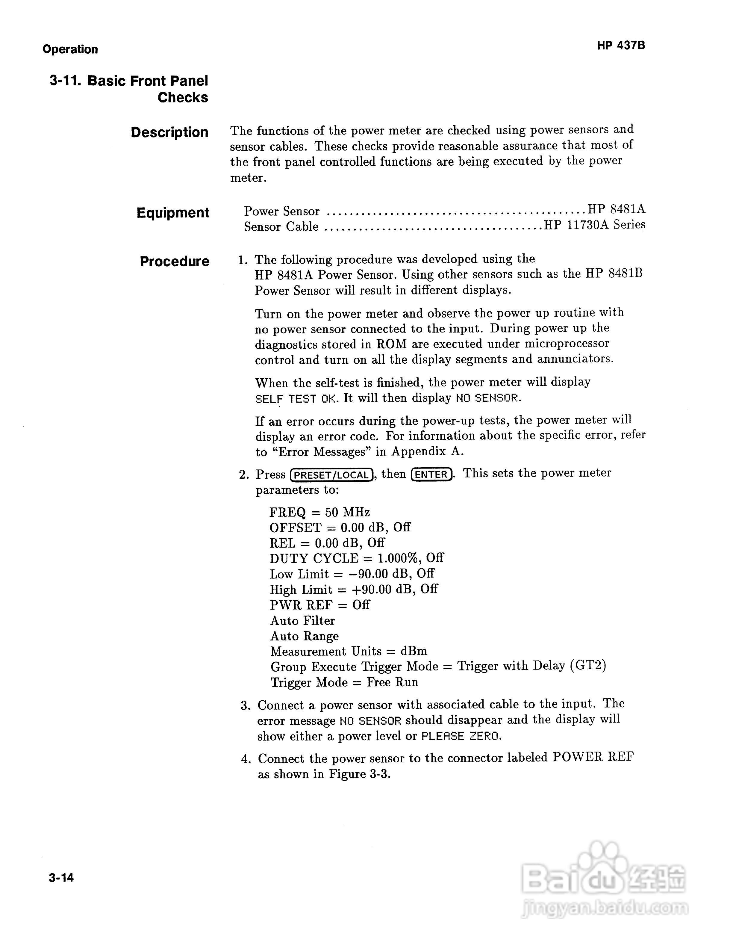 HP-437B功率计说明书:[5]