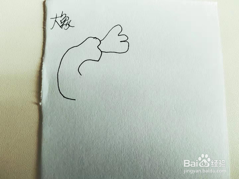 卡通的大象简笔画怎么画呢