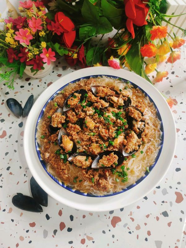 蒜蓉粉丝蒸智利贻贝