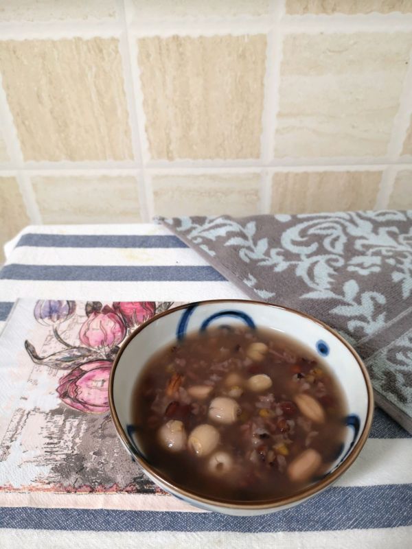 培根炒彩椒花生芽