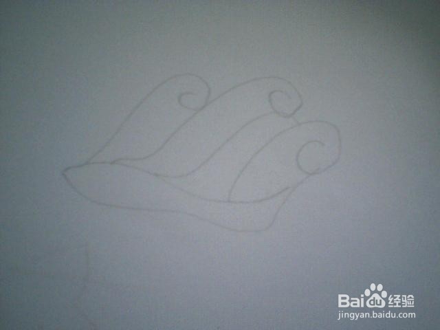 简笔画大海浪花这样画