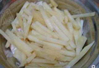 家常简易炸薯条