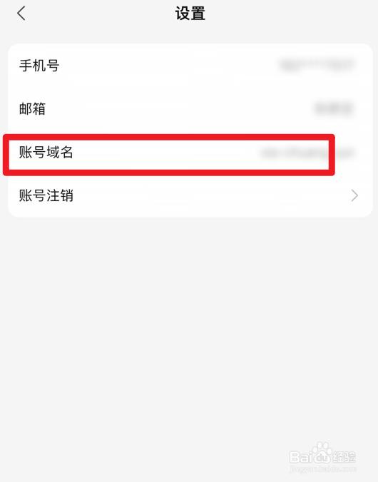 盐言故事软件怎么查看账户域名