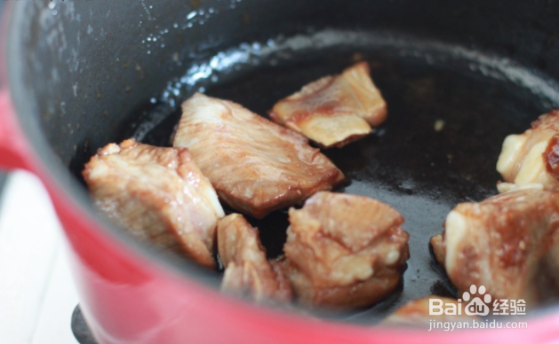 排骨板栗的做法