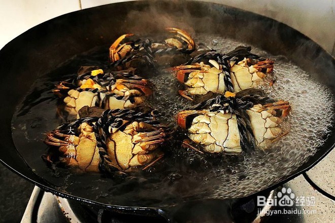 清蒸大闸蟹的做法