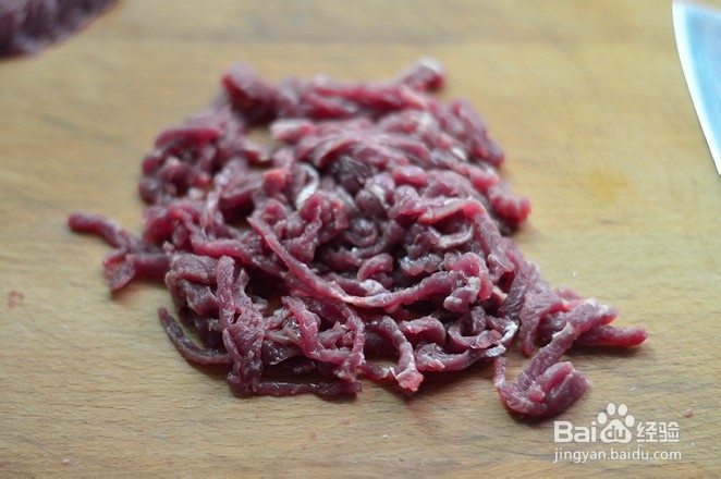 教你做芦笋牛肉丝