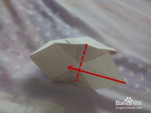 漂亮纸篮子的折法