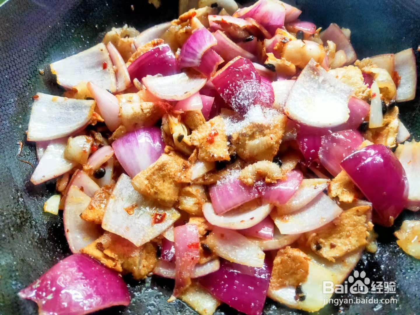 洋葱豆豉回锅肉---养生菜系列