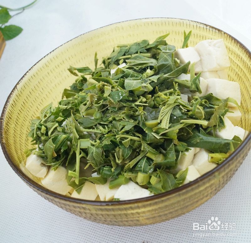 春季时令菜,香椿拌豆腐