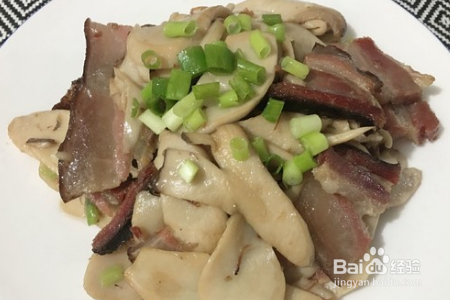 腊香杏鲍菇的做法