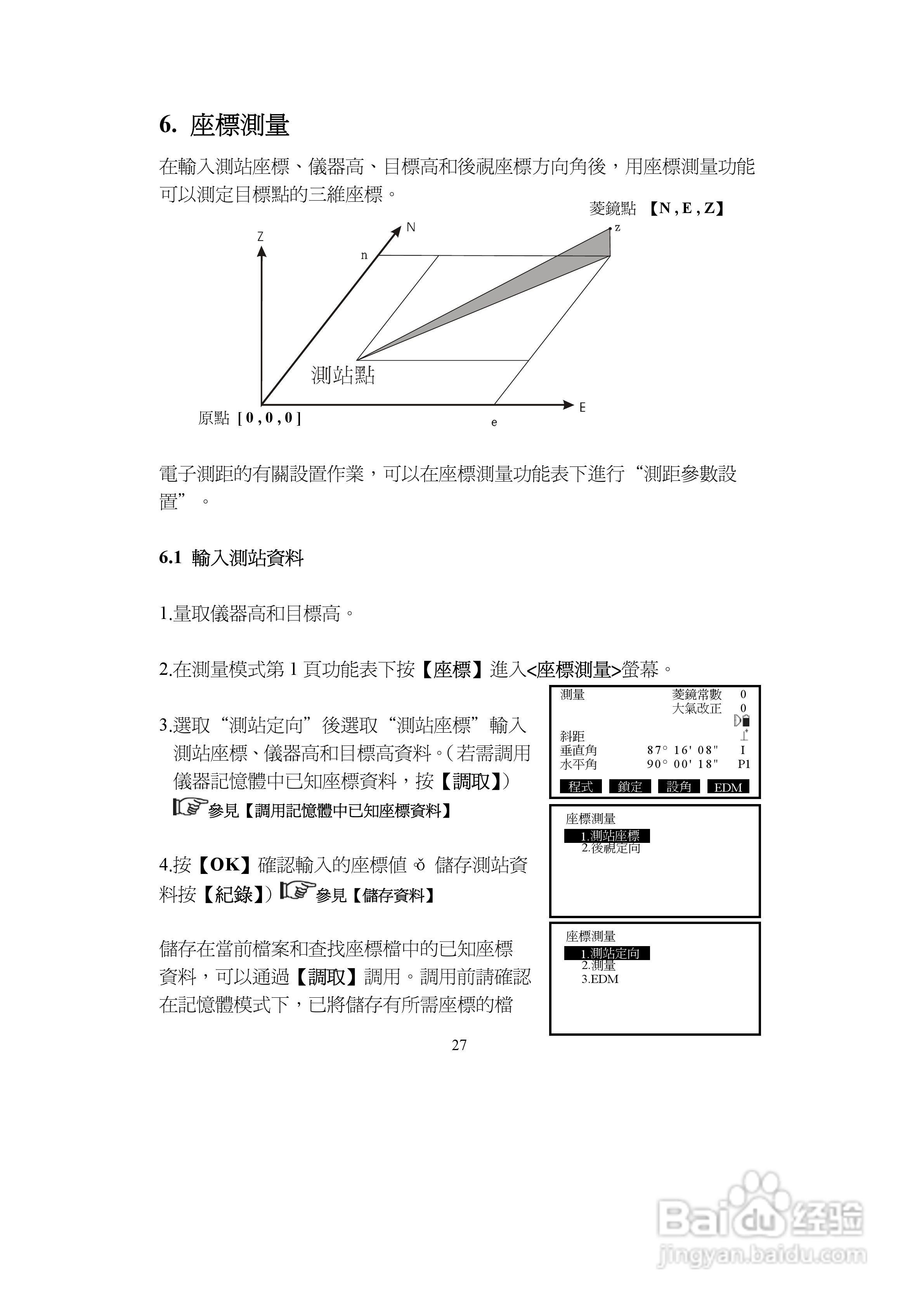上煇RTS-680/GPI-210 系列全站仪说明书:[3]
