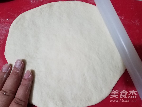 培根虾仁披萨