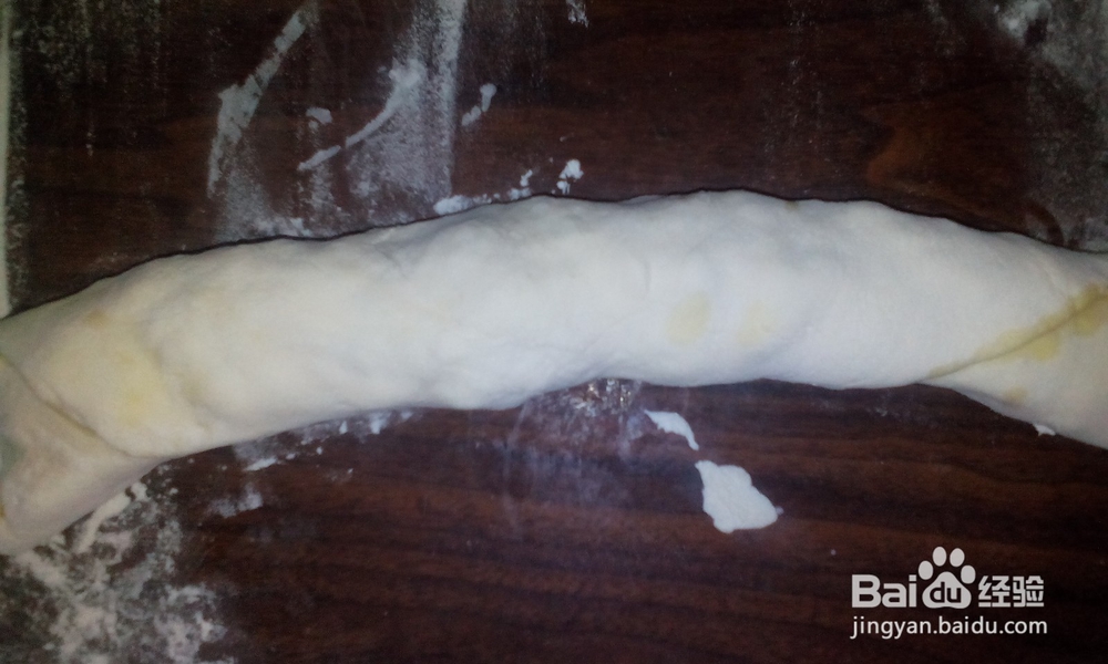 美味可口的火腿千层饼