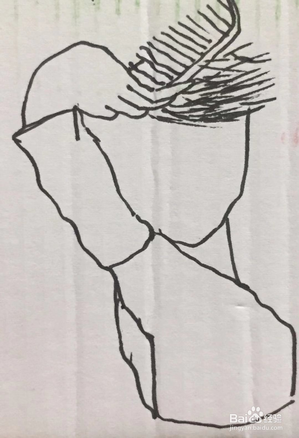 简笔画教程之型男