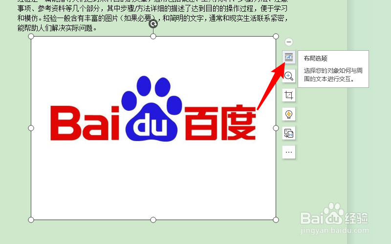 word背景图片大小调整
