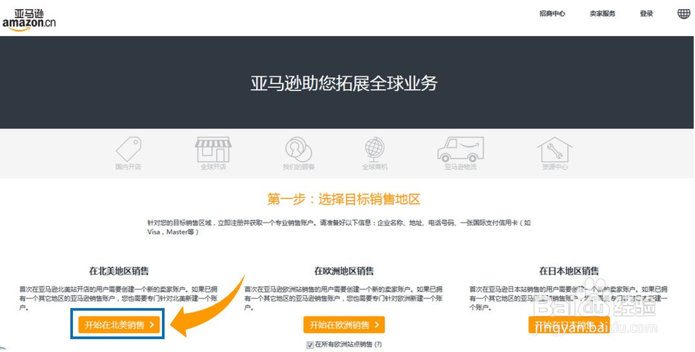 如何注册亚马逊“全球开店” - 美国站