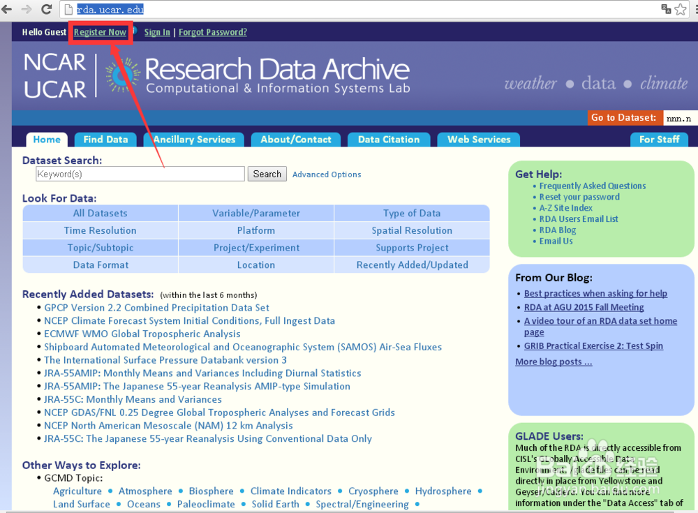 气象数据下载之FNL数据下载