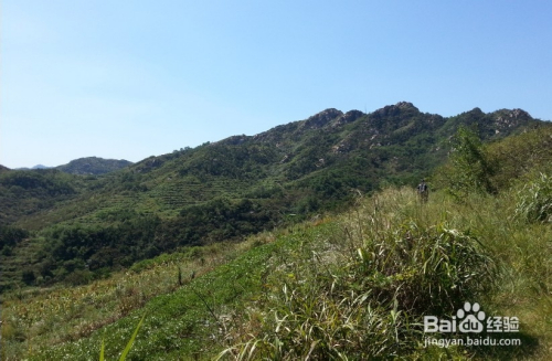 威海戶外乳山正華山莊攀登石佛山