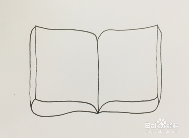书本怎么画简单的画法图片