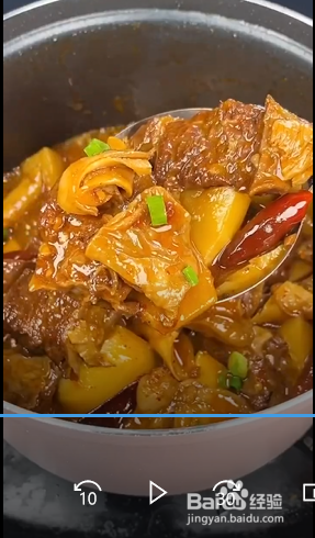 怎么做土豆焖牛腩？