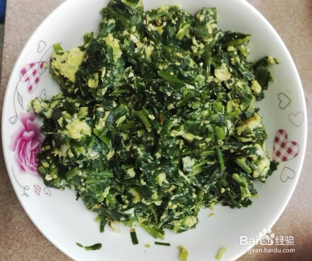 家常菜——韭菜炒鸡蛋的做法