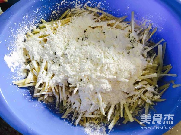 香煎土豆丝饼