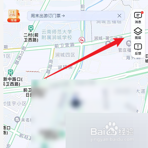 高德地图显示出游地图方法