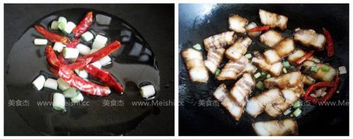 青豆玉米炒腊肉的做法