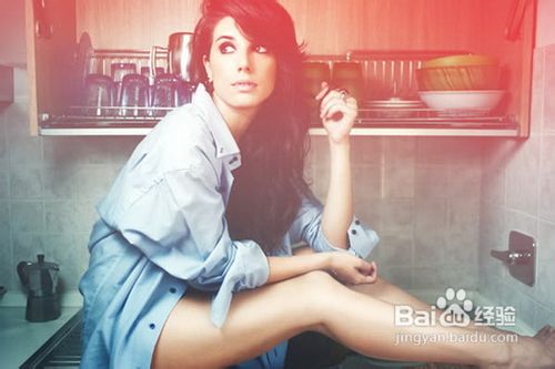 时尚美女Lomo图片用PS调色