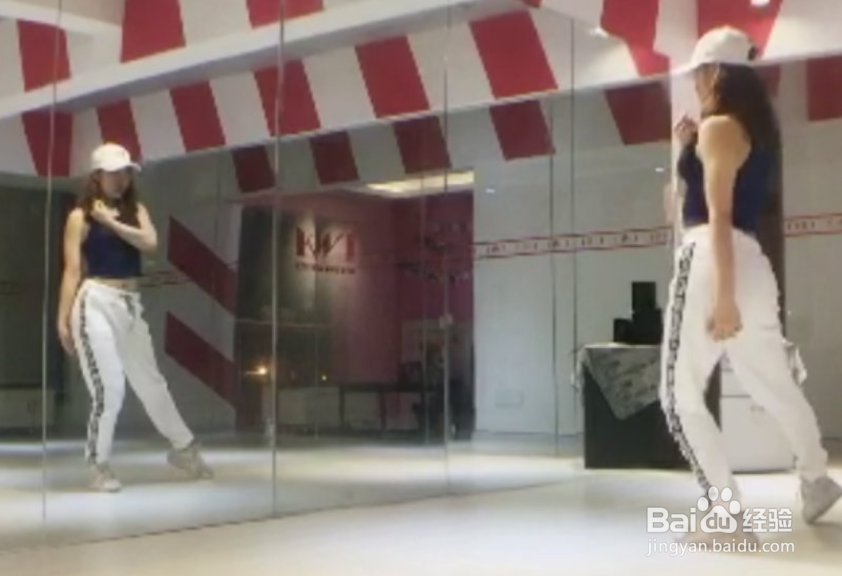 舞蹈教程视频镜面分解