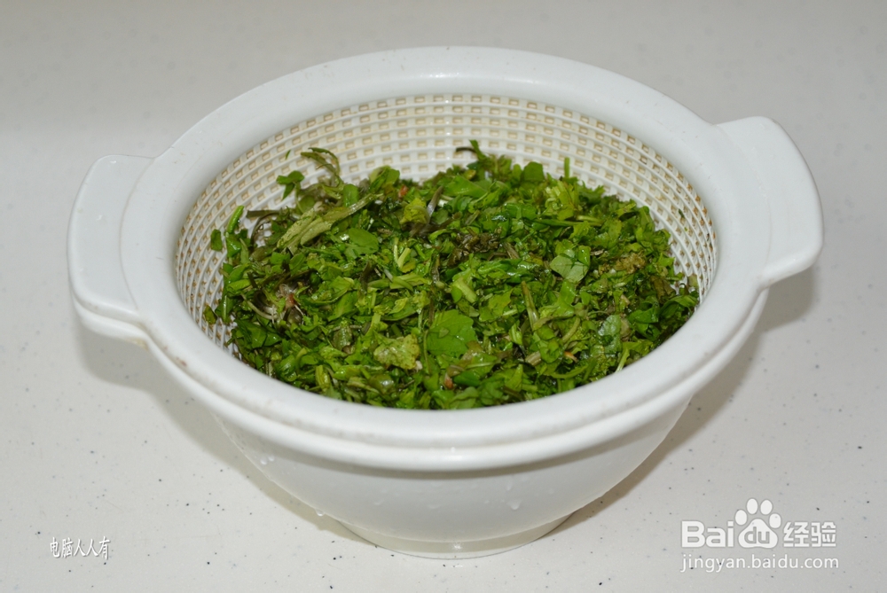 系列美食：[42]荠菜山药羹