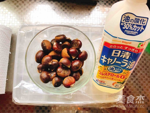 桂花板栗的做法