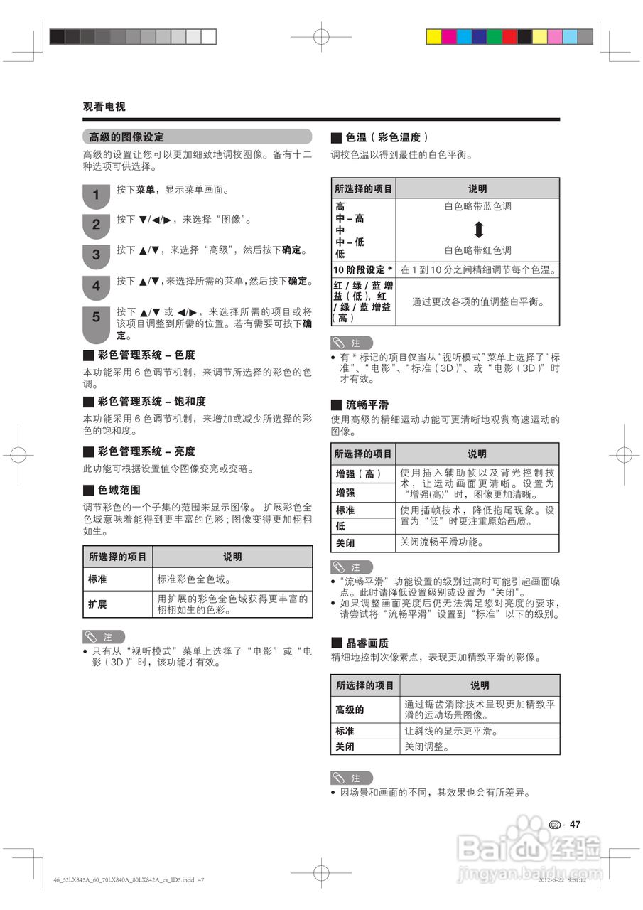 厦普LCD-80LX842A液晶彩电使用说明书:[5]