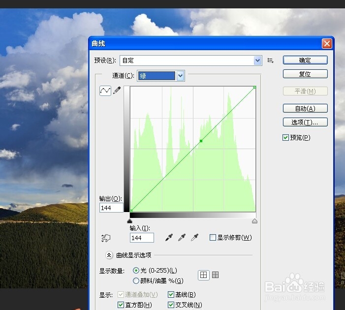 photoshop曲线工具各种快捷键的操作