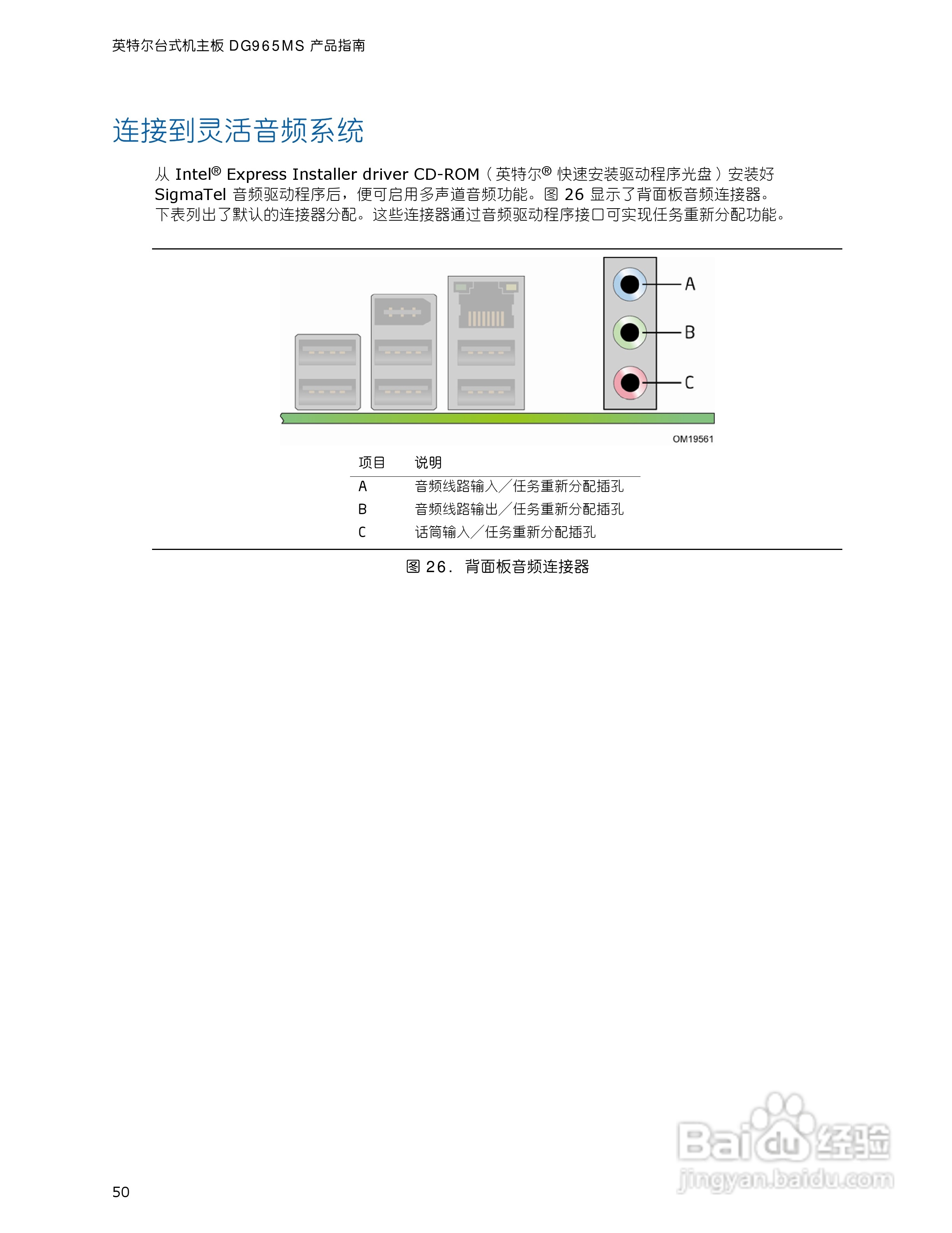 英特尔DG965MS型主板说明书:[5]