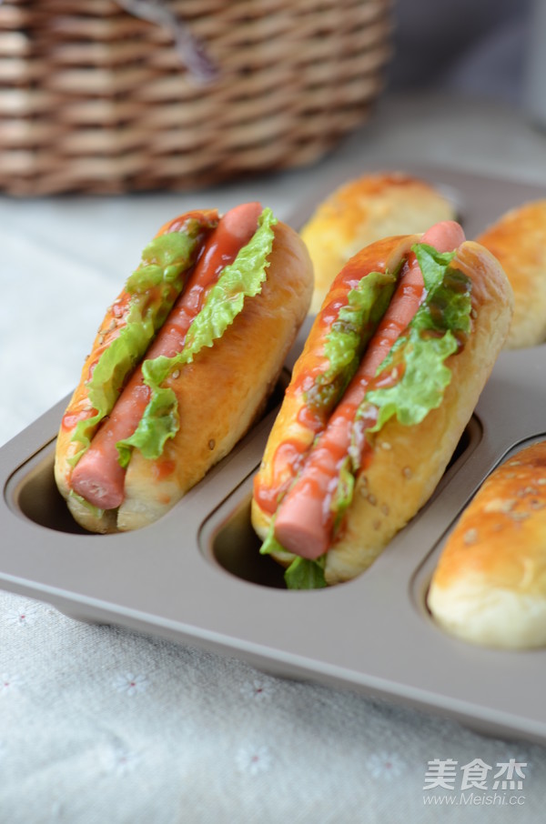 迷你热狗面包
