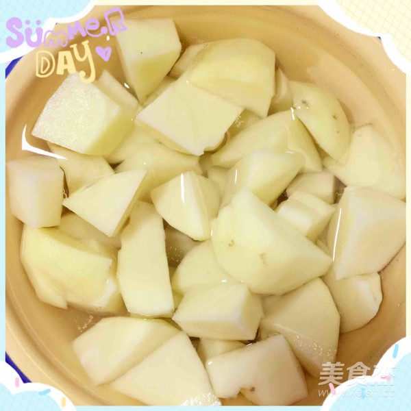 土豆排骨的做法