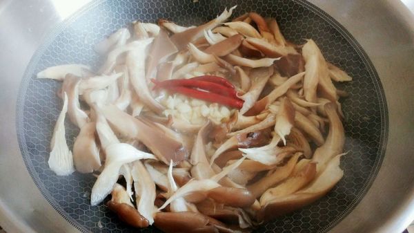 平菇蚝油蒜椒菜