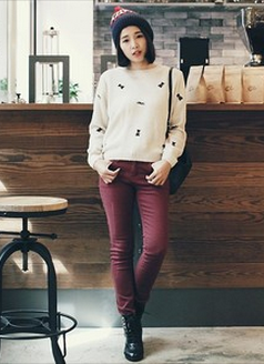 内搭这样穿时尚又可爱