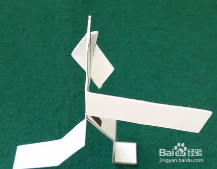 卡纸手工制作空手道纸人的做法附图纸下载