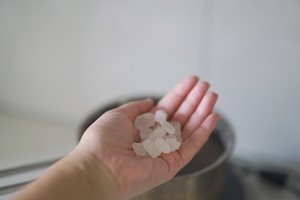 桂花赤豆糊的做法