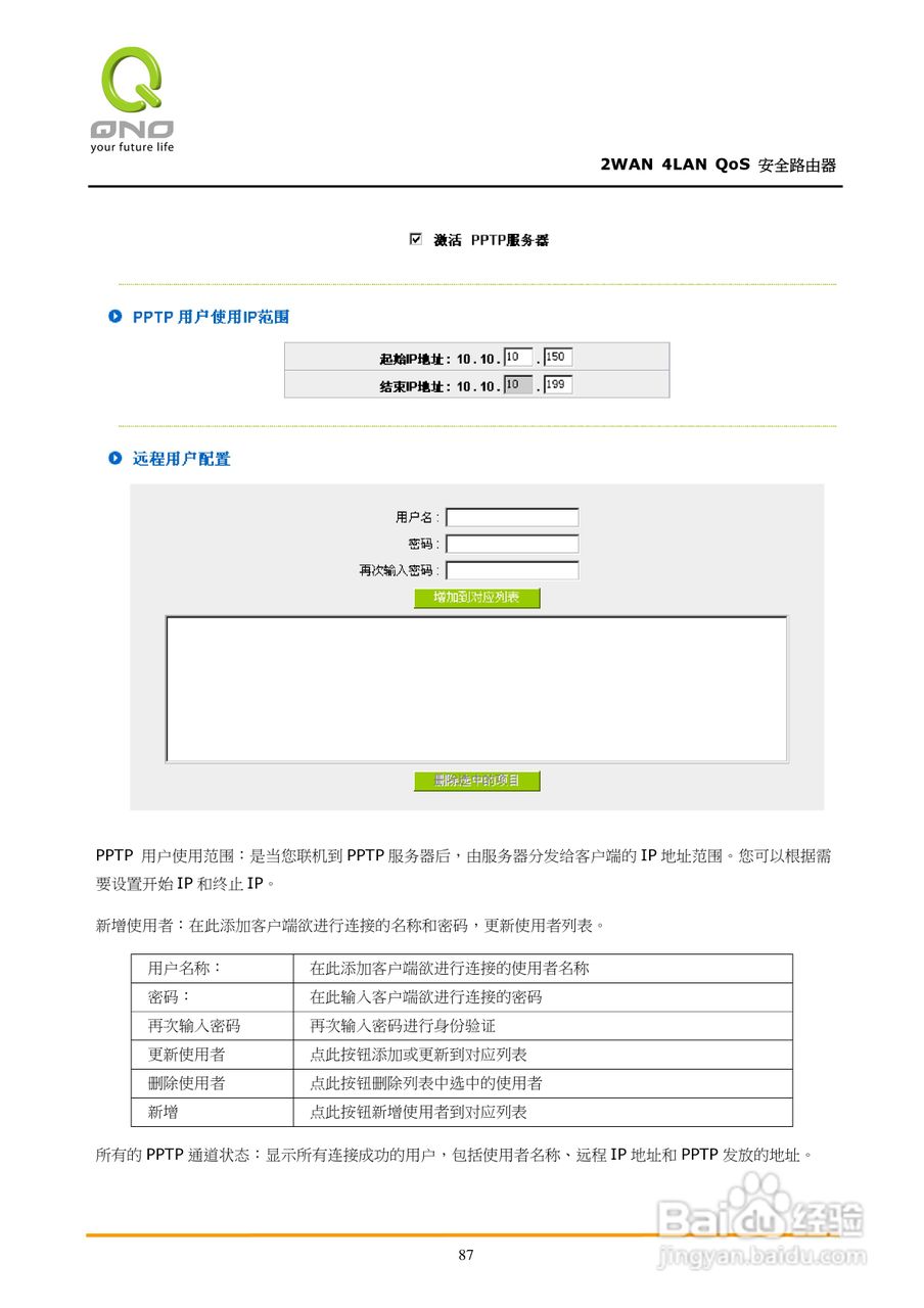 侠诺FVR310路由器使用说明书:[10]