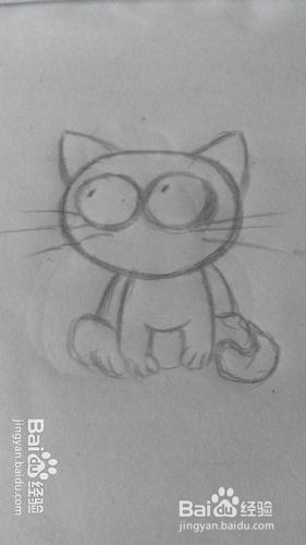 如何画一只可爱的小猫