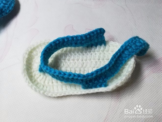 怎样钩宝宝凉鞋