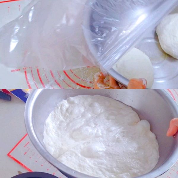 附带披萨饼和面