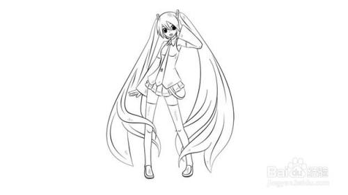 初音未來怎麼畫才好看