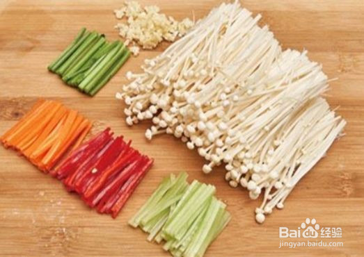 凉拌金针菇的做法